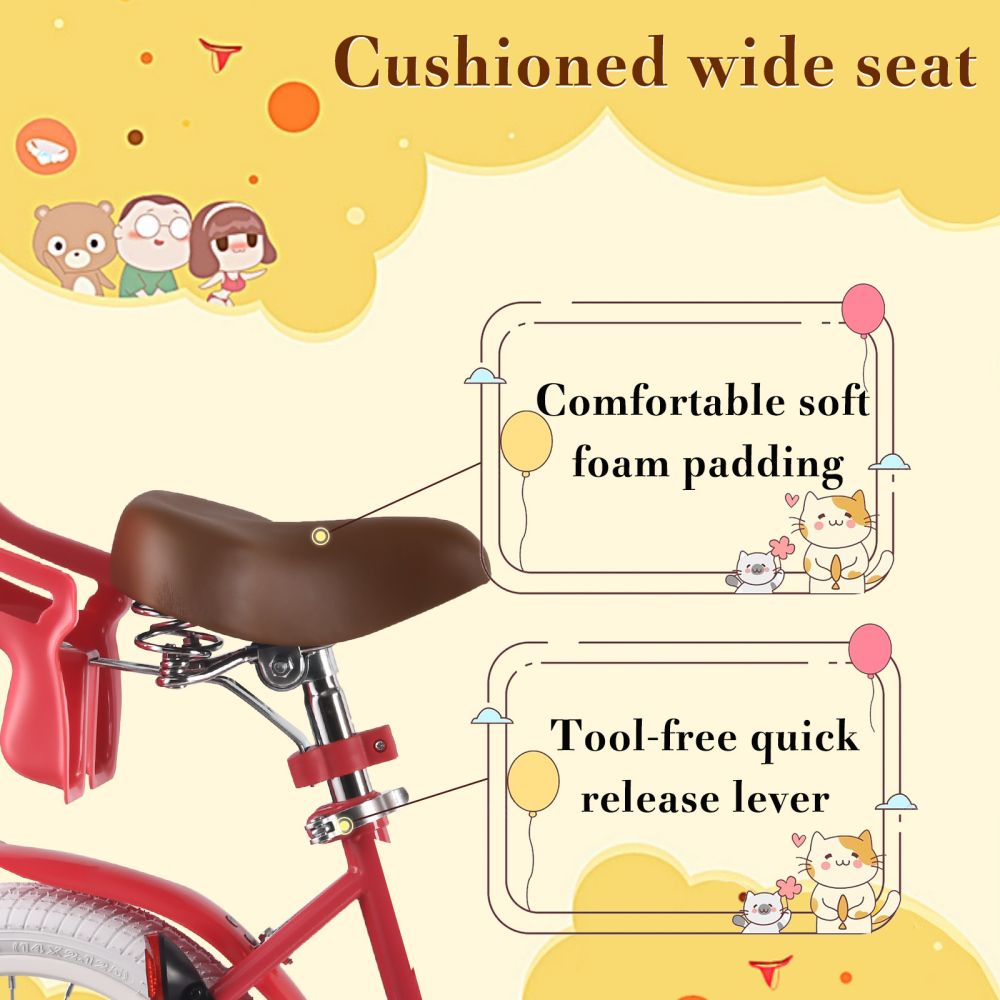 RULLY Strawberry Kids Bike