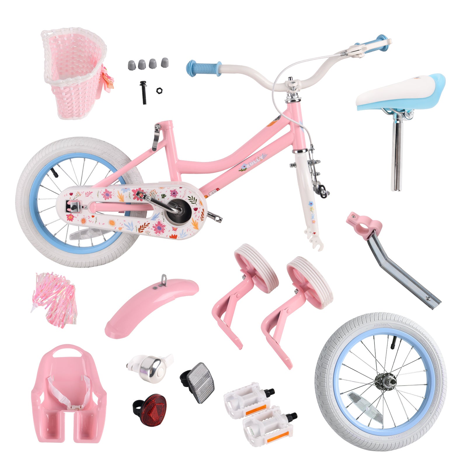 Rully Dasiy Kids Bike, Pink