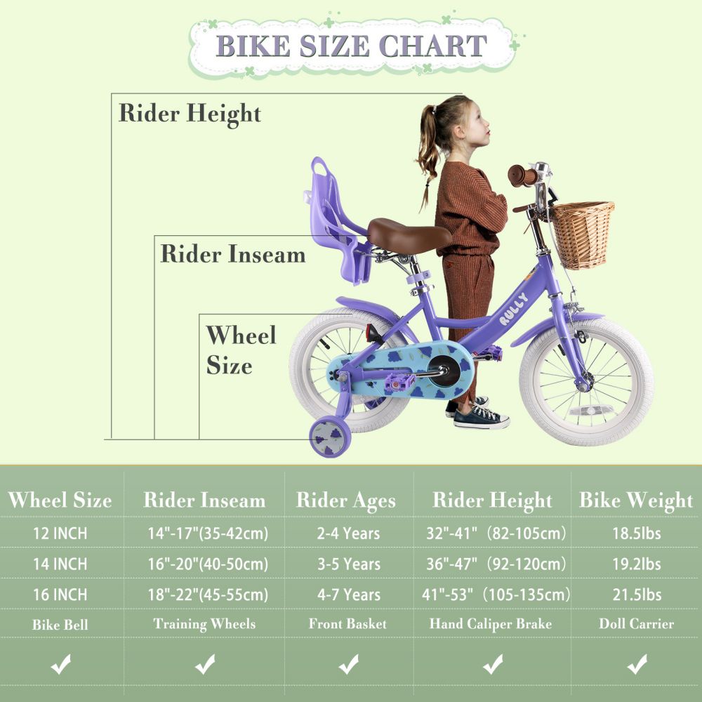 RULLY Grape Kids Bike