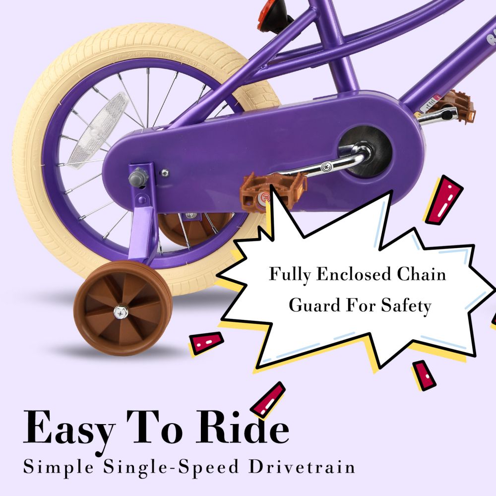 RULLY Donna Kids Bike, Purple