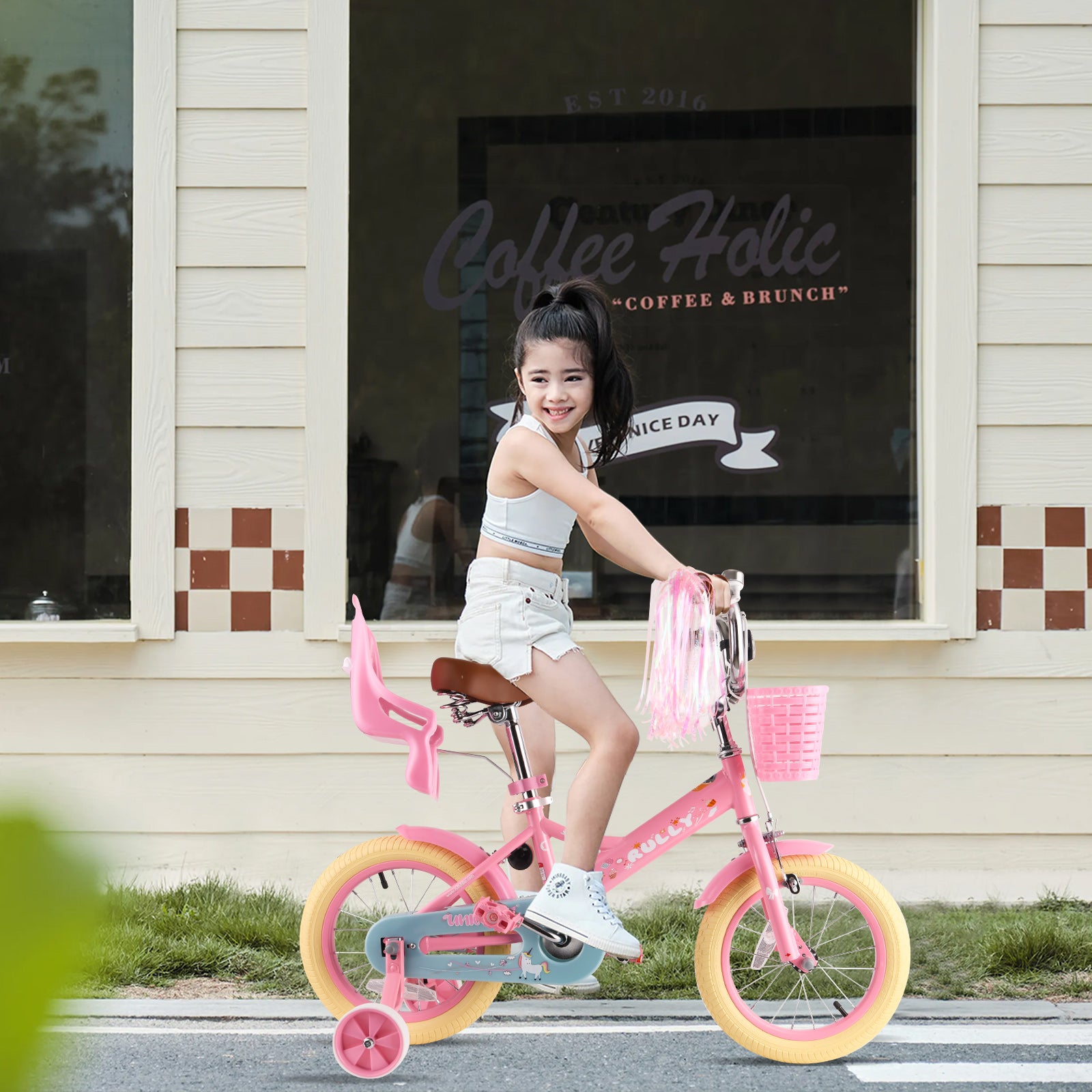 Rully Princess Kids Bike, Pink