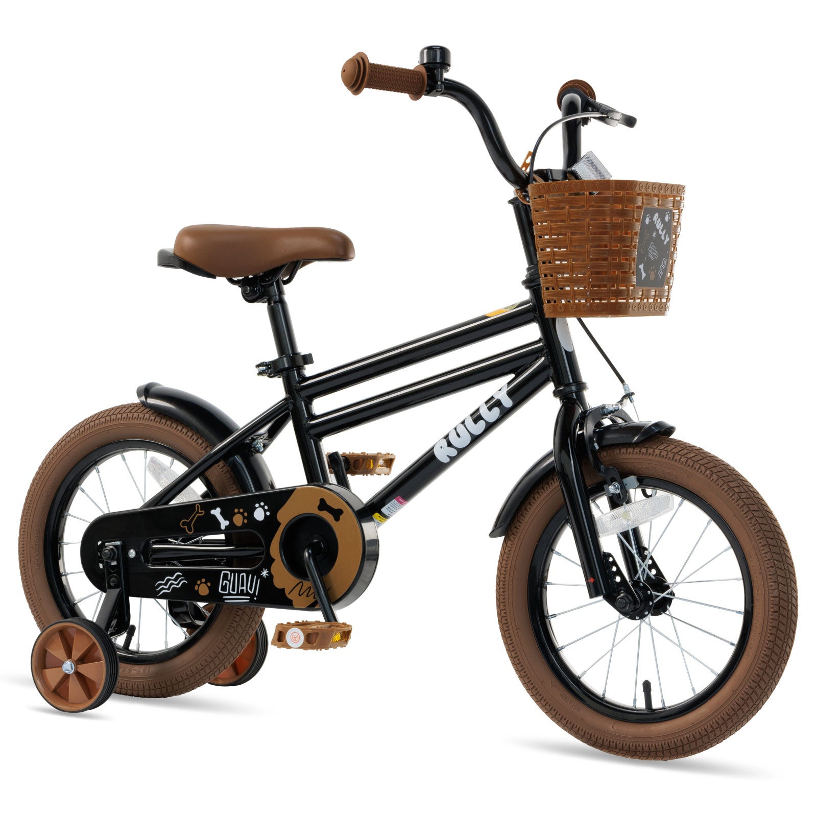 Rully Puppy Kids Bike, Black