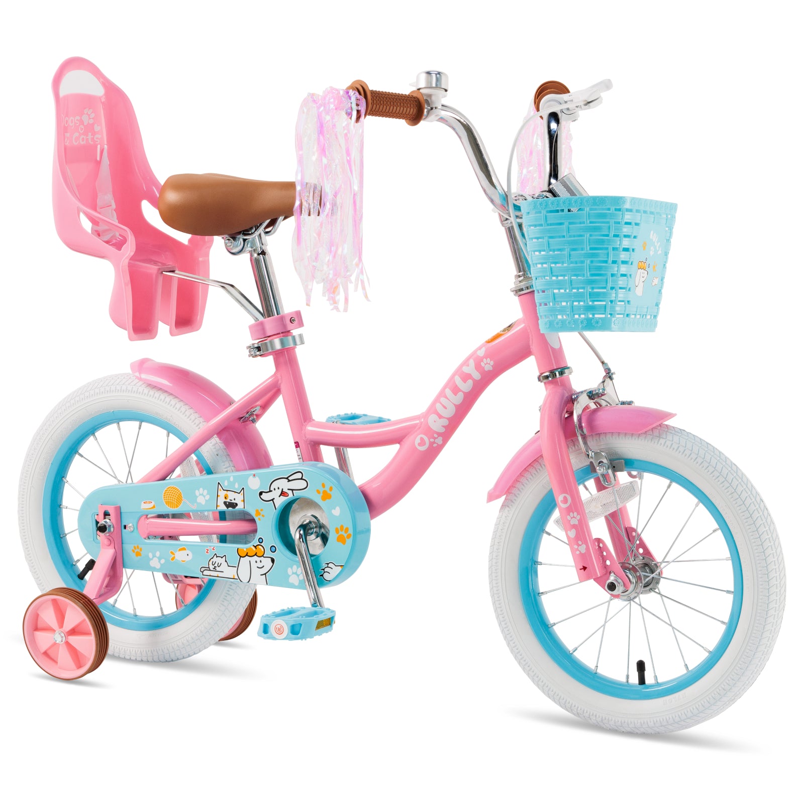 Rully Puppy Kids Bike, Pink