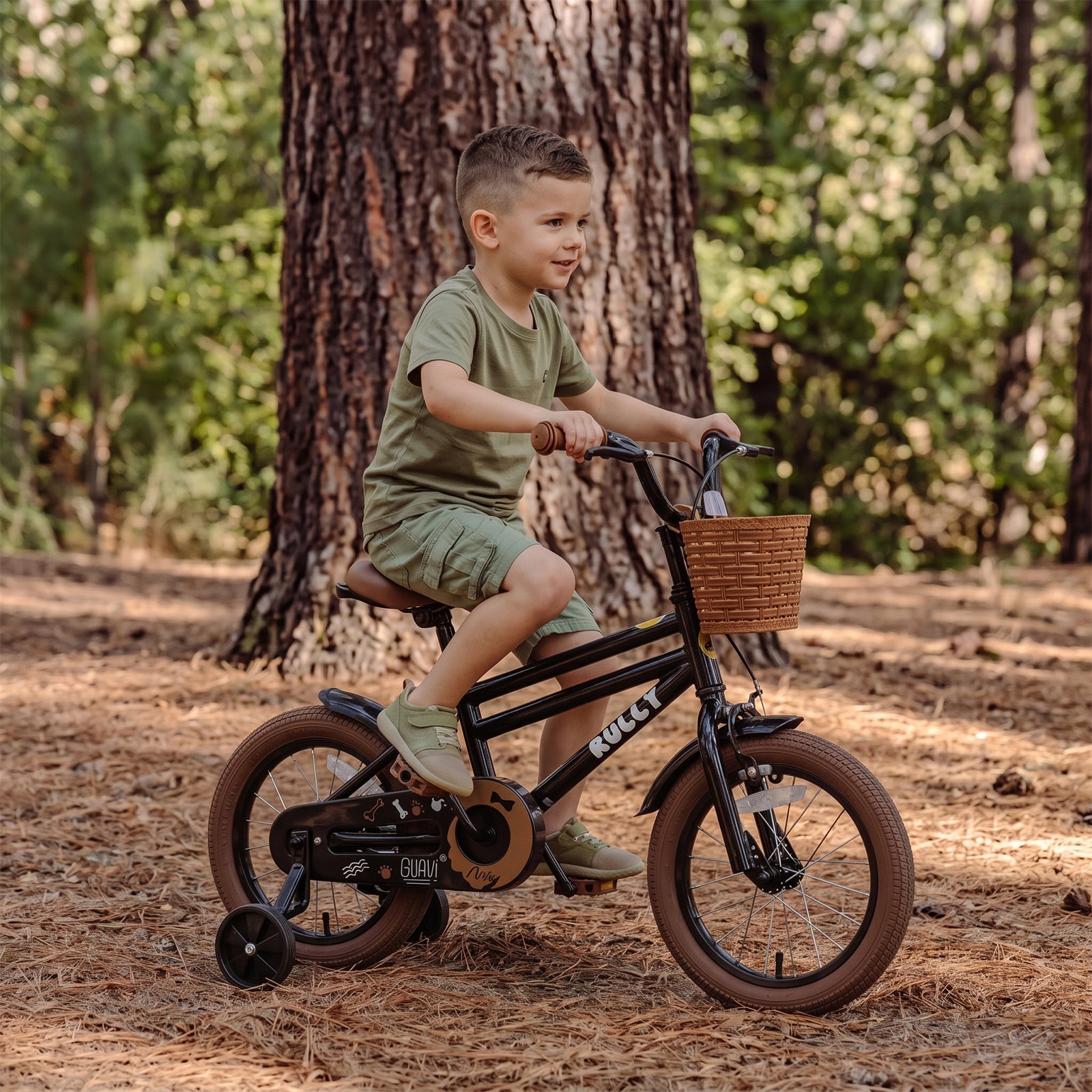 Rully Puppy Kids Bike, Black