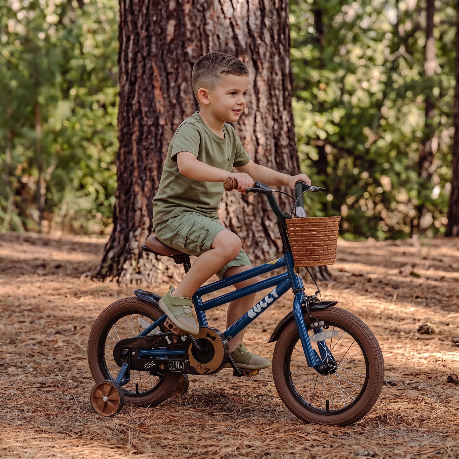 Rully Puppy Kids Bike, Blue