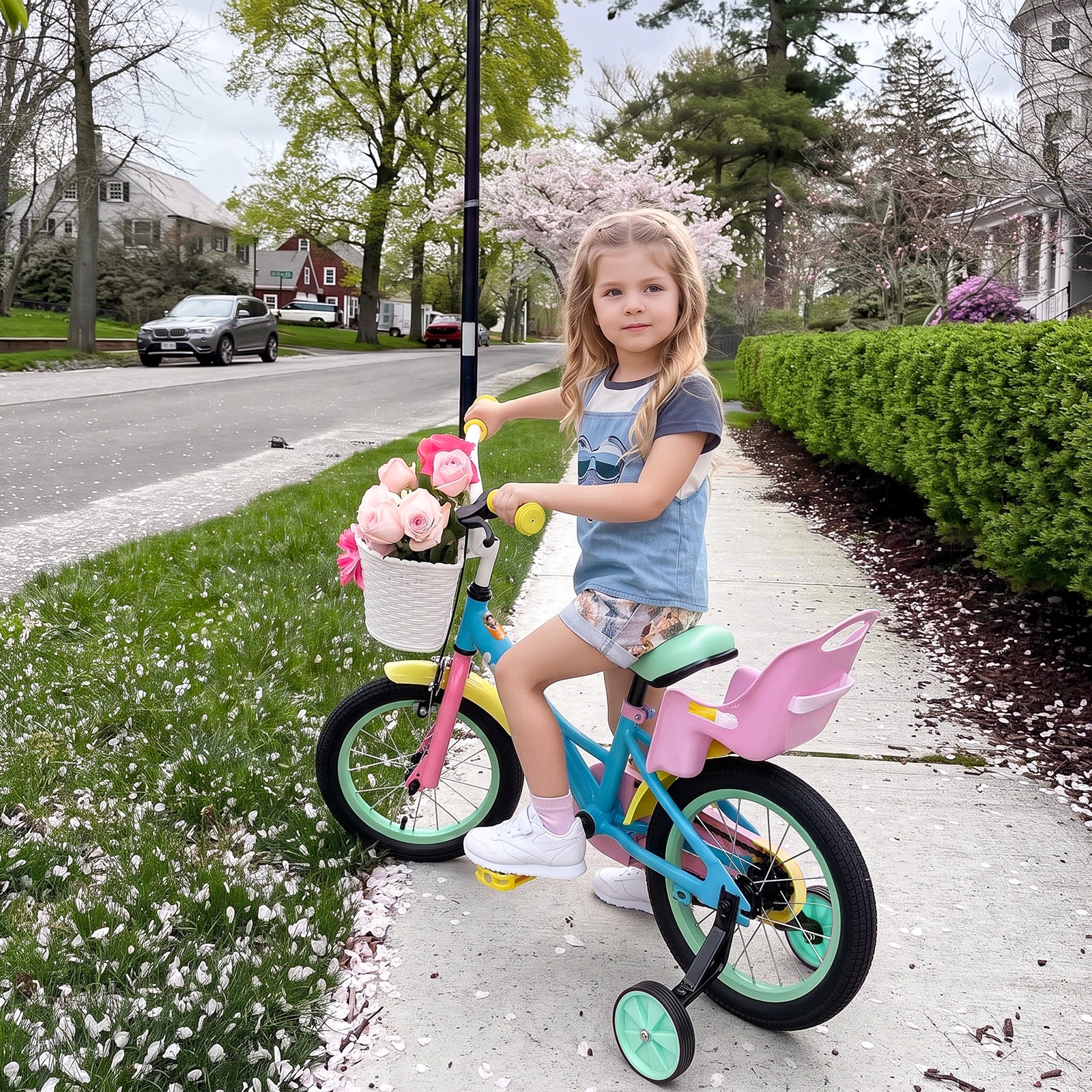 RULLY Macaron Girls Bike. Blue