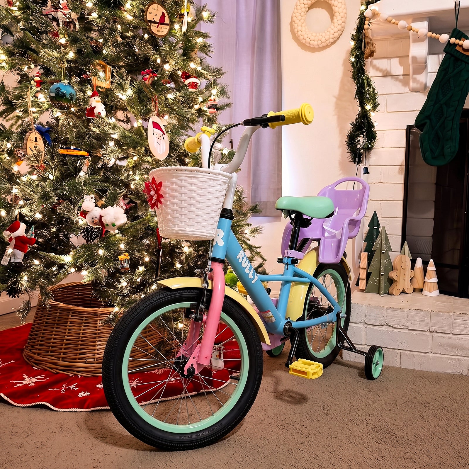 RULLY Macaron Girls Bike, Yellow