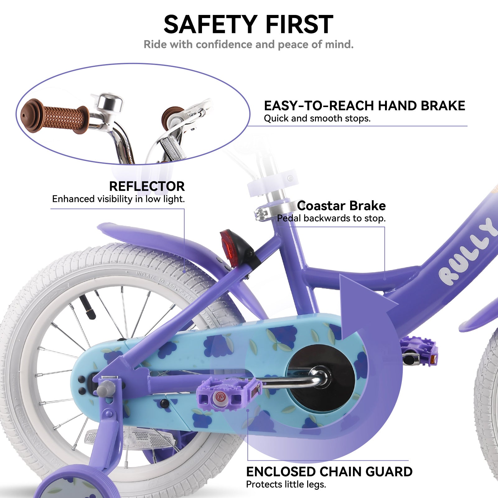 RULLY Grape Kids Bike