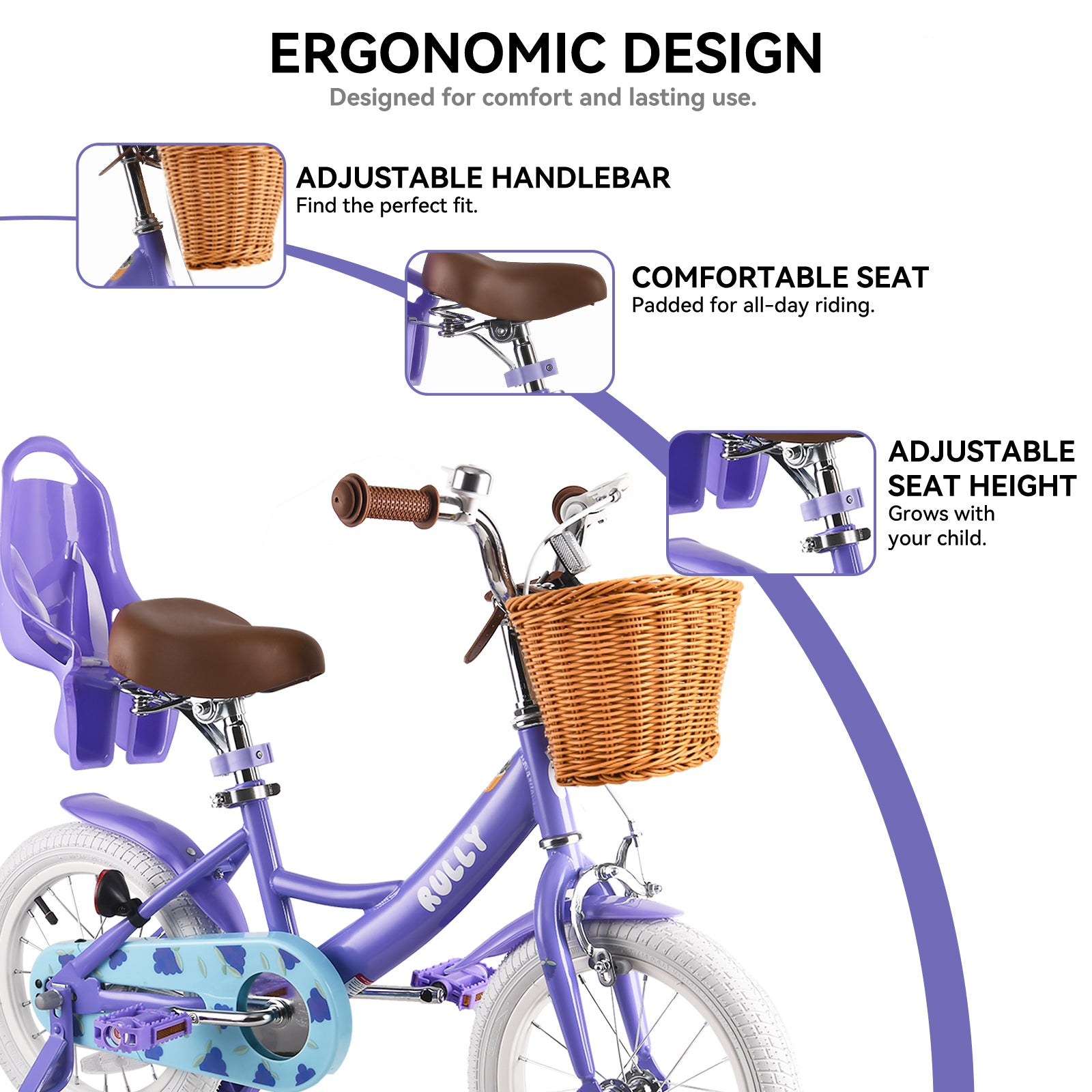 RULLY Grape Kids Bike