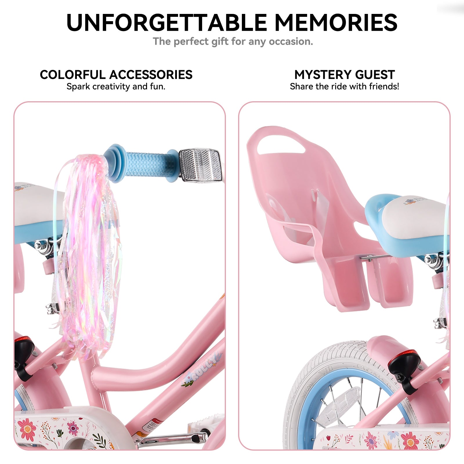 Rully Dasiy Kids Bike, Pink