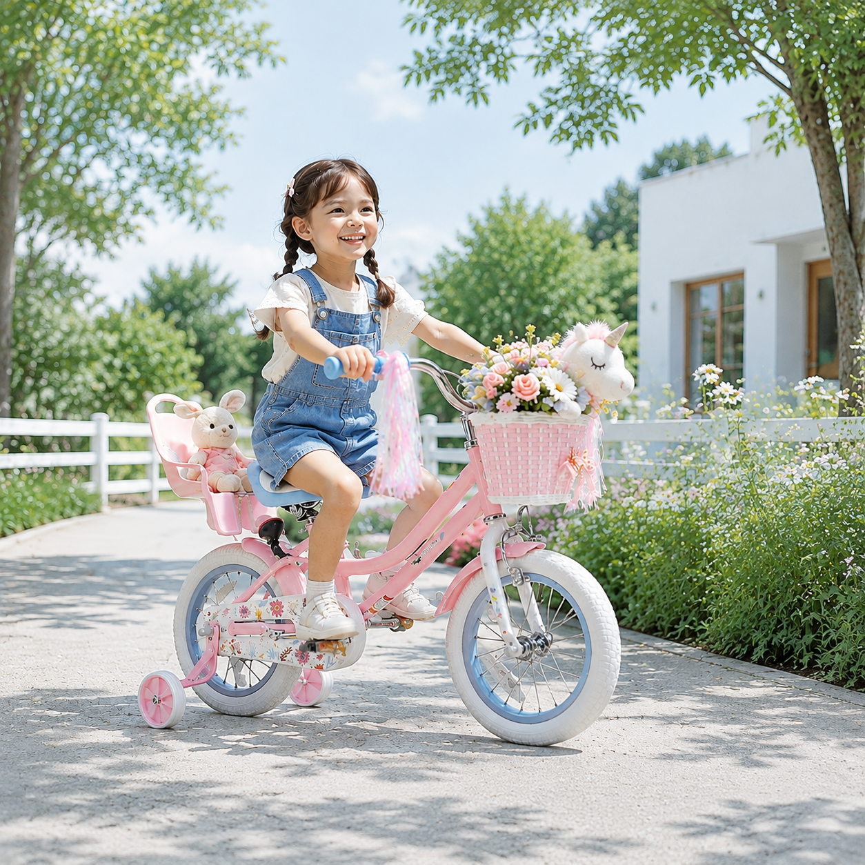 Rully Dasiy Kids Bike, Pink